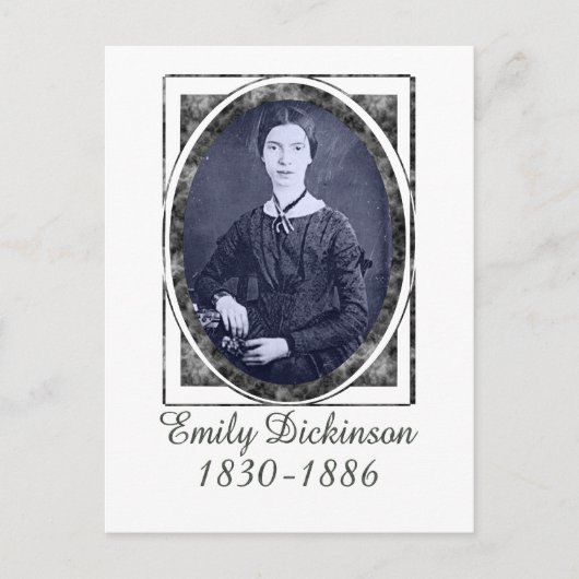 Emily Dickinson Briefkaart (Voorkant)