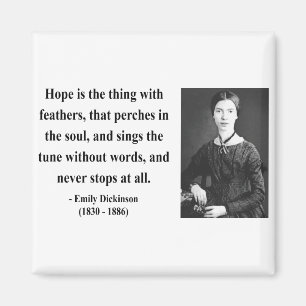 Emily Dickinson Citaat 1b Magneet