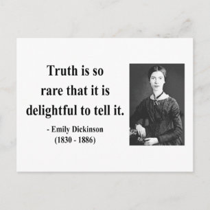Emily Dickinson citaat 7b Briefkaart