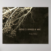 Emily Dickinson citations inspirantes affiche de l (Devant)