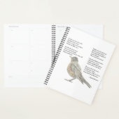 Emily Dickinson dans le poème du jardin (Devant avec enveloppe)