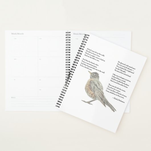 Emily Dickinson dans le poème du jardin (Devant avec enveloppe)