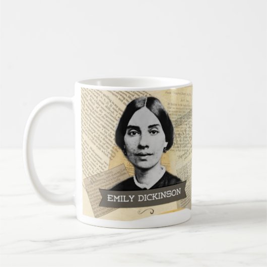 Emily Dickinson Historische Mok (Links)