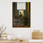 Emily Dickinson is dat ik niemand ben! Wie ben jij Poster (Keuken)