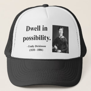 Emily Dickinson Quote 2b Trucker Pet