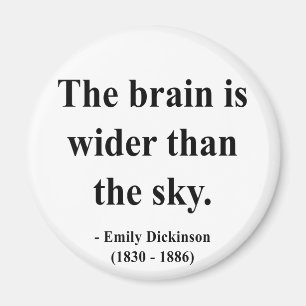 Emily Dickinson Quote 3a Magneet