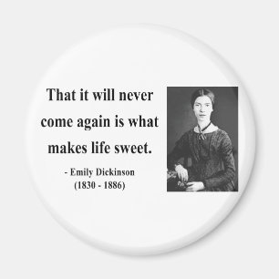 Emily Dickinson Quote 5b Magneet