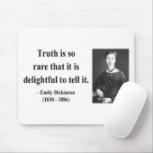 Emily Dickinson Quote 7b Muismat (Met muis)