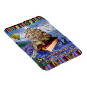 Emily Dickinson Quote Book Ship Whimsical Readers Magneet (Rechterzijde)
