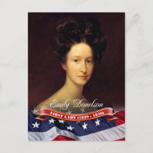 Emily Donelson, First Lady of the U.S. Briefkaart