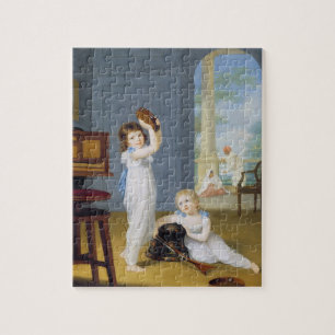 Emily en George Mason, c.1794-95 (olie op canvas) Legpuzzel