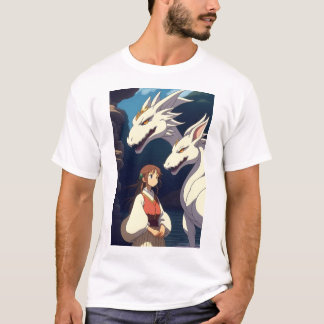 Emily et le T-shirt Dragon Anime