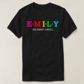 Emily Excel Diligent T-shirt (Design voorkant)