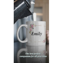 @Emily name Mug – Custom Coffee Cup with An Mok
