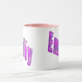 Emily, Nom Logo, Combo Rose Mug (Centre)