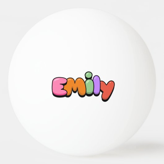 Emily Pingpongballen (Voorkant)