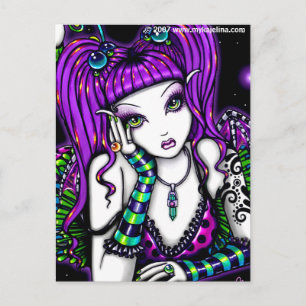 Emily Rainbow Celestial Tattoo Faery Briefkaart
