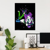 Emily Rainbow Crystal Ball Fairy Poster (Thuiskantoor)