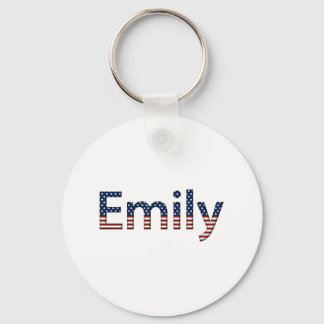 Emily Stars en Stripes Sleutelhanger