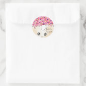 Emily : Sticker en cercle (Sac)