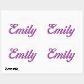 Emily sticker naam (Vel)
