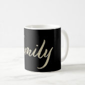 Emily white gold Handwriting Tasse Café (Devant droit)