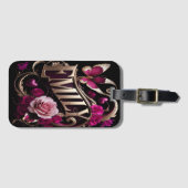 Emily's Bloemen Naamplaat Bagagelabel (Voorkant (horizontaal))