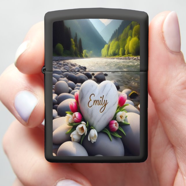 Emily's River Heart (In Hand)