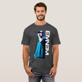 Eminem Mic Pose funny T-shirt (Voorkant volledig)