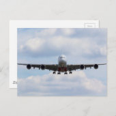 Emiraten Airbus A380 Briefkaart (Voorkant / Achterkant)