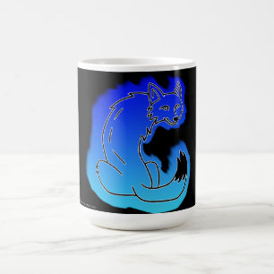 Émission radio torche conception #2 sur une tasse