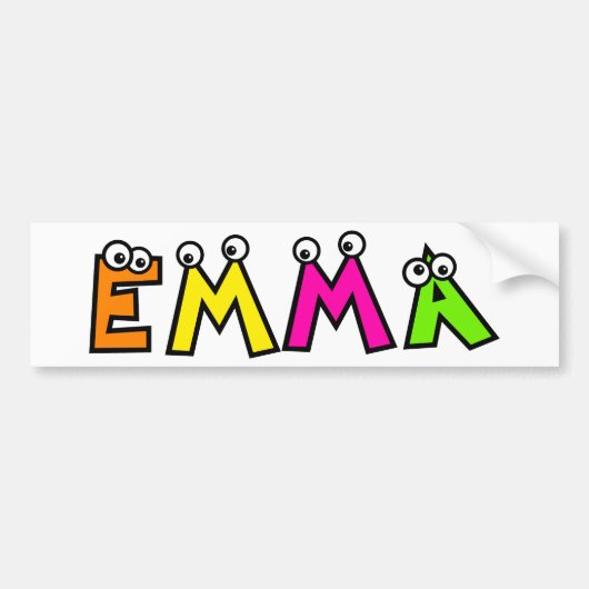 Emma Bumpersticker (Voorkant)