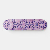 Emma Butterfly Scroll Designer Name Skateboard (Horizontaal)