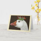 Emma de ganzenkaart kaart (Gele Bloem)