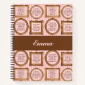 Emma de Jane Austen Citations de Journal personnal (Devant)