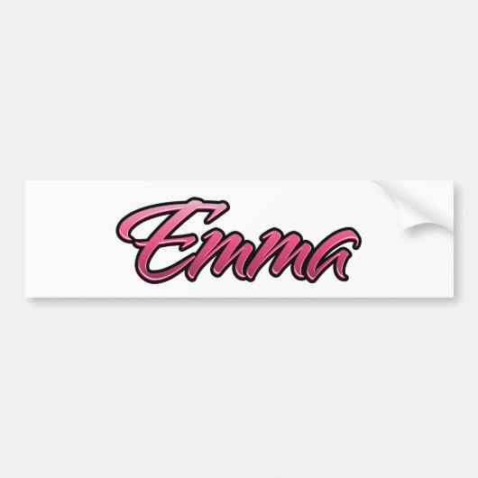 Emma faded rose Autocollants (Devant)