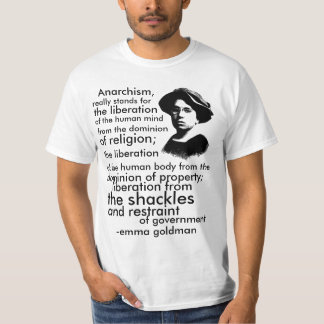 Emma Goldman citaat T-shirt
