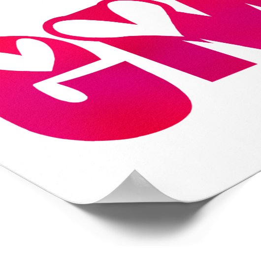 Emma in het hart poster (Hoek)