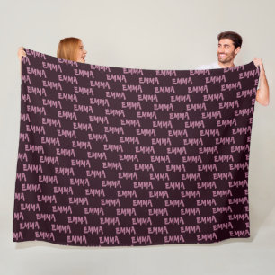 EMMA, Jouw naam Fleece Blanket