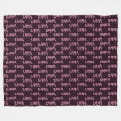 EMMA, Jouw naam Fleece Blanket (Voorkant (Horizontaal))