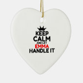 EMMA KERAMISCH ORNAMENT (Rechts)