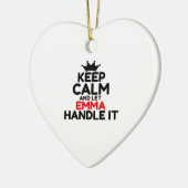 EMMA KERAMISCH ORNAMENT (Links)