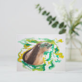 Emma la carte postale Otter (Debout devant)