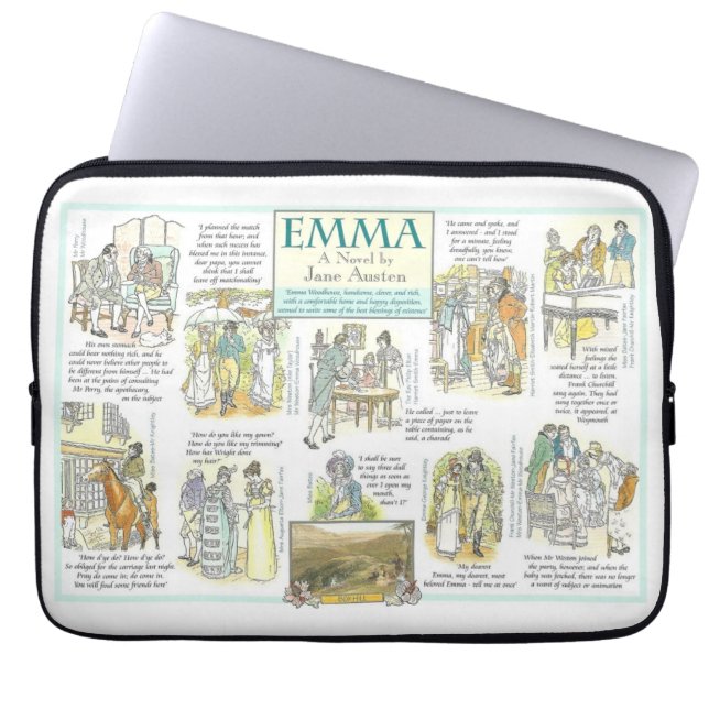 Emma Laptop Sleeve (Voorkant)