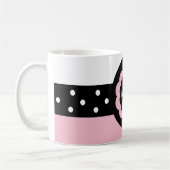 Emma Mug à pointes rose et blanc : 369 (Gauche)