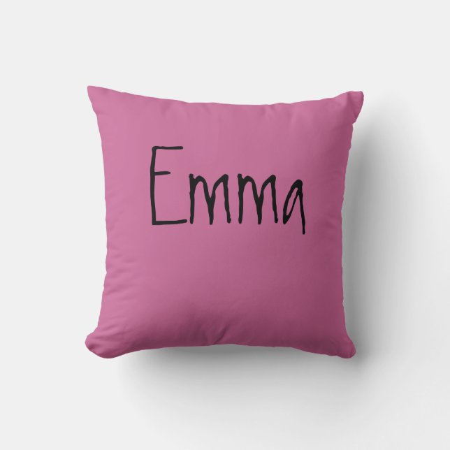 Emma naam kussen (Voorkant)