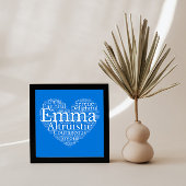 Emma Nom Cloud Personnalisable Poster
