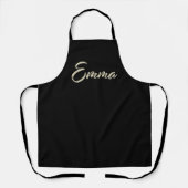 Emma or blanc Schreibschrift Tablier de cuisine (Recto)