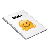 Emma- Personalized Emoji Notebook Notitieboek (Rechterzijde)