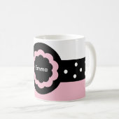 Emma Pink en White Mok : 369 (Voorkant rechts)